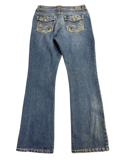 Bandolino Mid Rise Bootcut Jeans – L