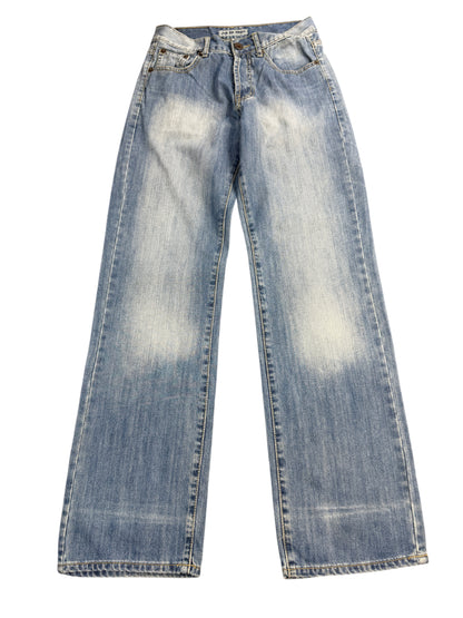 Jus de Fruit Just Play Mid Rise Wide Leg Jeans – S