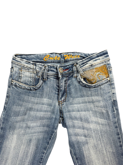 Cute Well Low Rise Bootcut Jeans – S