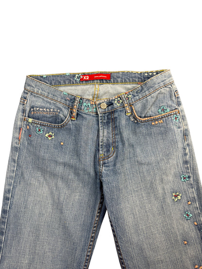 X2 Denim Laboratory Low Rise Bootcut Jeans – M
