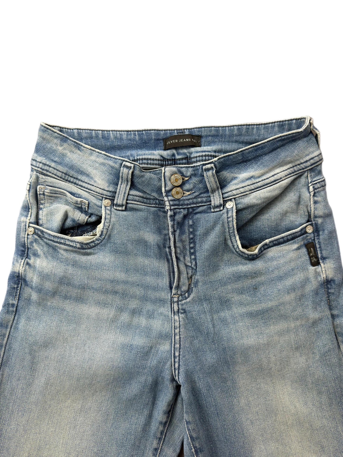 Silver Jeans High Rise Avery Trouser W26 Bootcut Miss Me Style McBling Y2K Japan Style