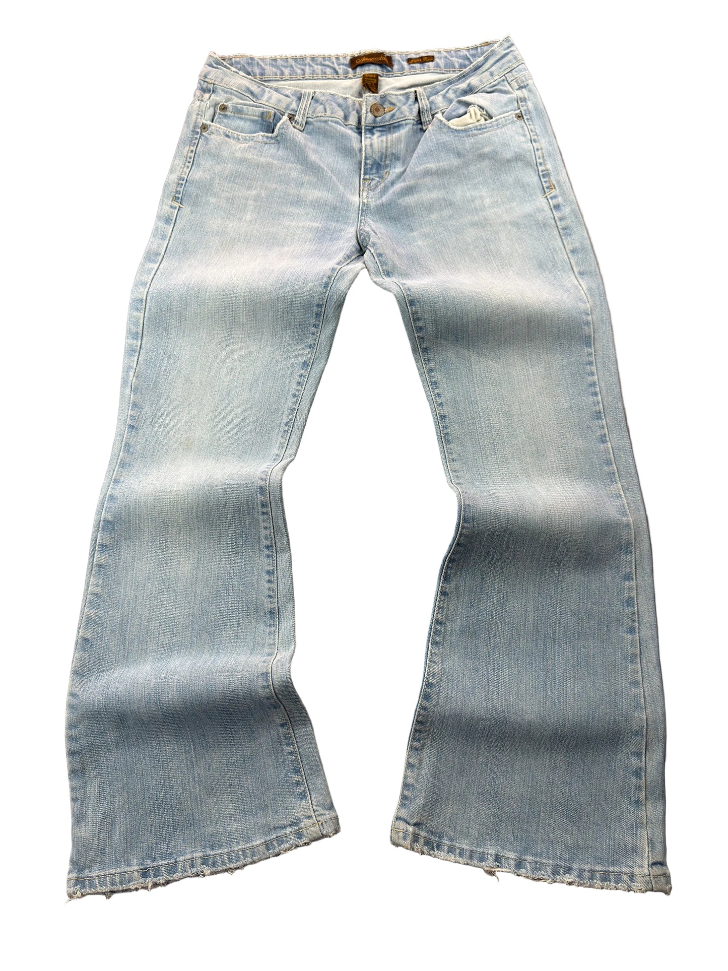 Aeropostale Low Rise Bootcut Jeans W30 Y2K Japanstyle Miss Me Style