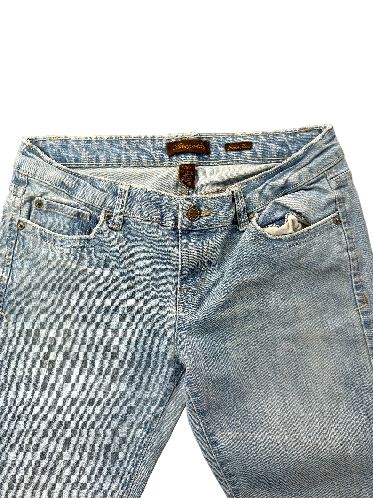 Aeropostale Low Rise Bootcut Jeans W30 Y2K Japanstyle Miss Me Style