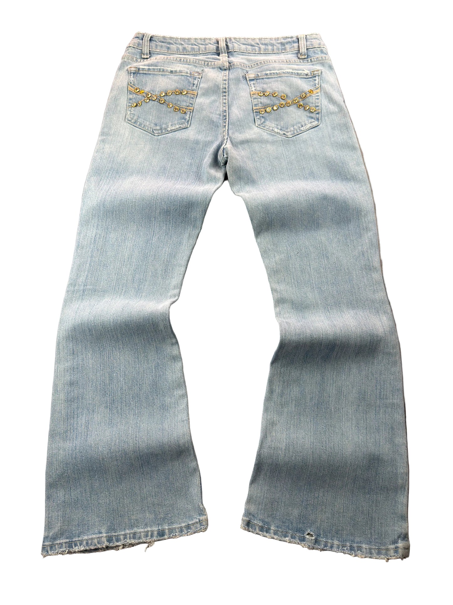 Aeropostale Low Rise Bootcut Jeans W30 Y2K Japanstyle Miss Me Style