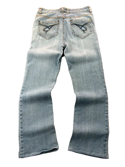 Gloria Vanderbilt Mid Rise W29 Bootcut Miss Me Style Y2K Japan Style Vintage Denim