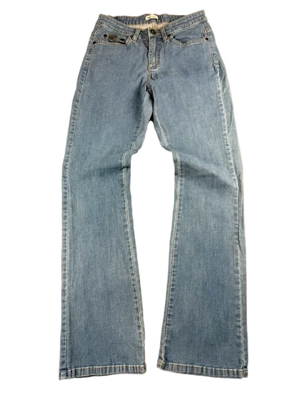 Lee Low Waist Bootcut Jeans Damen EU 36 / S Y2K McBling Vintage Flare