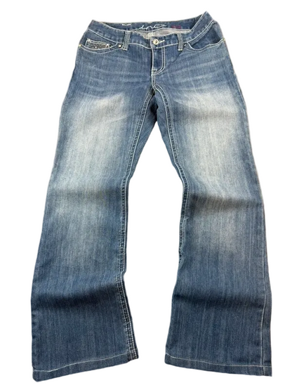 INC Low Rise Curvy Fit Bootcut W28 Miss Me Style McBling Y2K Japan Style