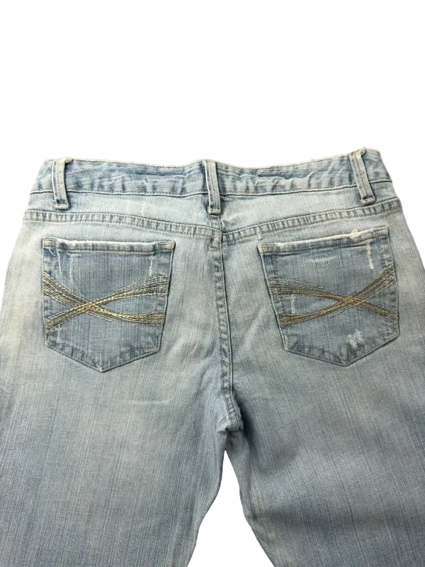 Aeropostale Chelsea Low Rise Bootcut Jeans W29/M Y2K McBling Japan Style
