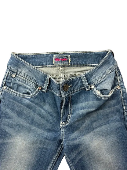 Wrangler Low Rise W25 Bootcut Y2K Western Cowgirl McBling Vintage
