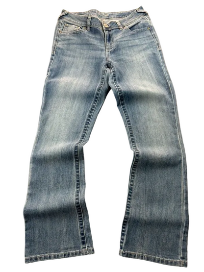 Maurices Low Rise Bootcut Jeans W29/S McBling Y2K Miss Me Style Studded