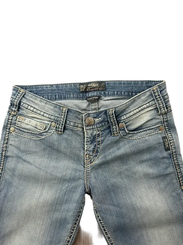 Silver Jeans Low Rise Santorini W28/EU38 Bootcut Miss Me Style Rock Revival McBling Y2K Japan Style