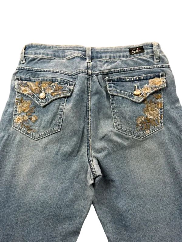 Earl Mid Rise W27 Slim Boot Bootcut Miss Me Style Y2K Japan Style