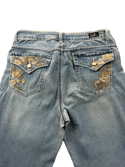Earl Mid Rise W27 Slim Boot Bootcut Miss Me Style Y2K Japan Style