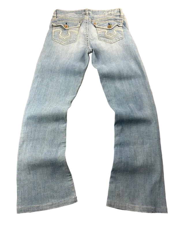 Hydraulic Low Rise Lola Curvy Flare W27 Bootcut Miss Me Style McBling Y2K Japan Style