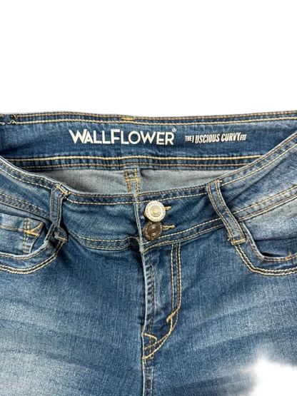 WallFlower Bootcut Jeans Damen W27/S Y2K Curvy Fit Japanstyle Vintage