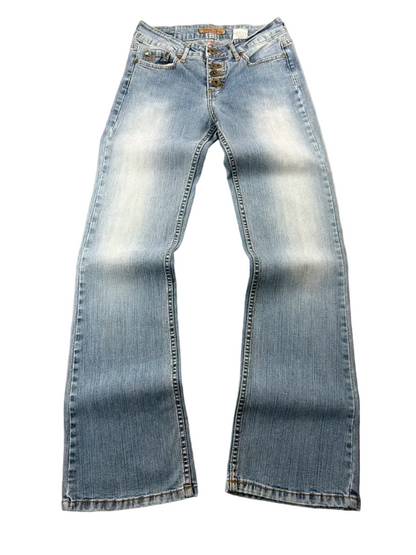 Paris Blues Low Rise W24 Bootcut McBling Y2K Japan Style Miss me Style