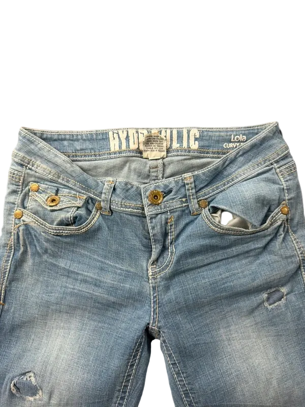 Hydraulic Low Rise Lola Curvy Flare W27 Bootcut Miss Me Style McBling Y2K Japan Style