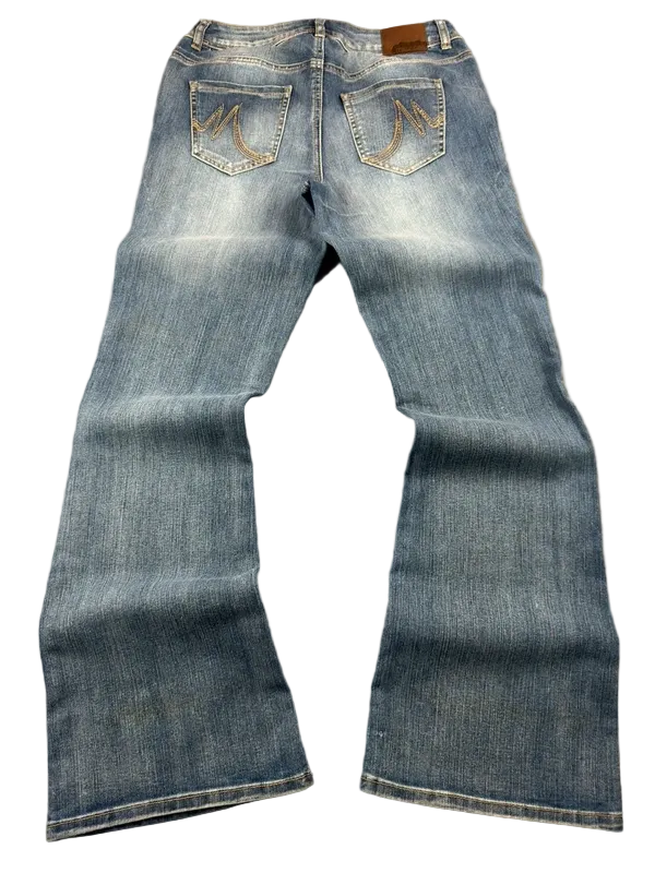 Maurices Mid Rise W28 Bootcut Miss Me Style Rock Revival McBling Y2K Japan Style