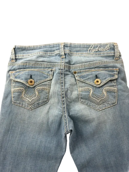 Hydraulic Low Rise Lola Curvy Flare W27 Bootcut Miss Me Style McBling Y2K Japan Style