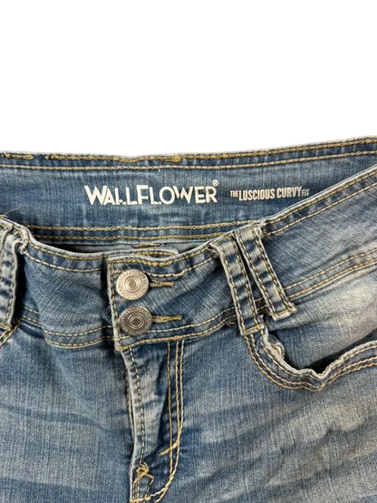 WallFlower Bootcut Jeans Damen W26/S Vintage Y2K Denim japanstyle