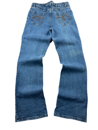 Smith’s Mid Rise W27 L30 Bootcut Miss Me Style Rock Revival McBling Y2K