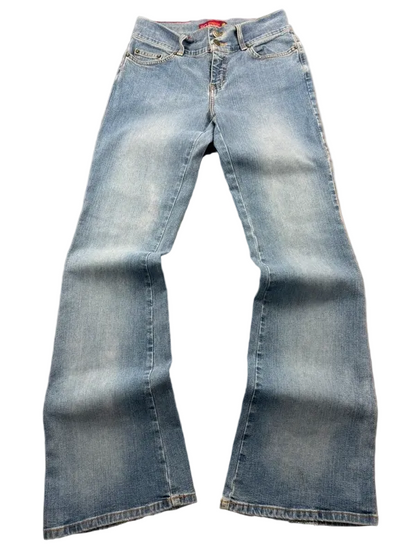 SO Stretch Low Rise W26 Bootcut Miss Me Style McBling Y2K