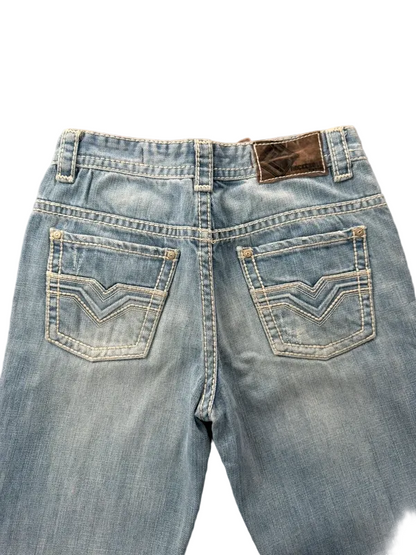 Rock & Roll Low Rise W25 Bootcut Miss Me Style Y2K Japan Style