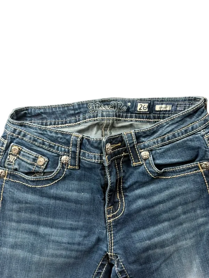 Miss Me W26 Low Rise Miss Me Style McBling Y2K Jeans