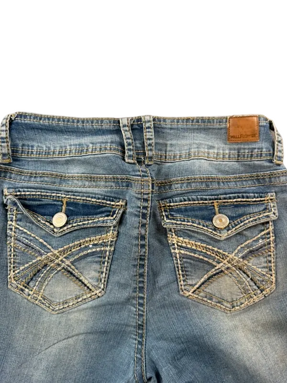 WallFlower Bootcut Jeans Damen W26/S Vintage Y2K Denim japanstyle