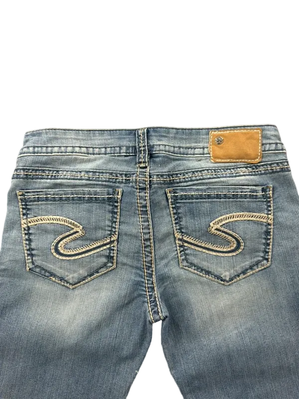 Silver Jeans Low Rise Santorini W28/EU38 Bootcut Miss Me Style Rock Revival McBling Y2K Japan Style