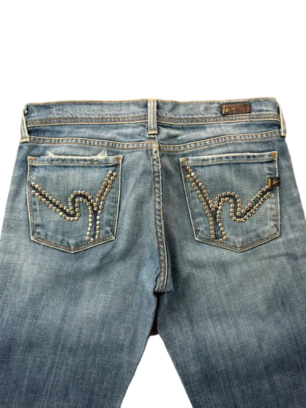 Citizens of Humanity Low Rise Ingrid #002 Flare Miss Me Style McBling Y2K Japan Style