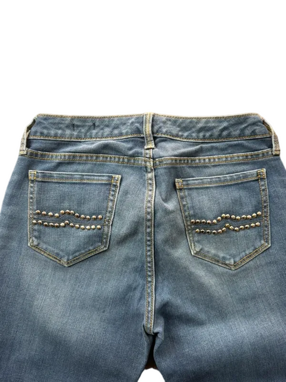 Arizona Jeans Co Low Rise Bootcut Jeans Damen W25/S Y2K McBling miss me Style