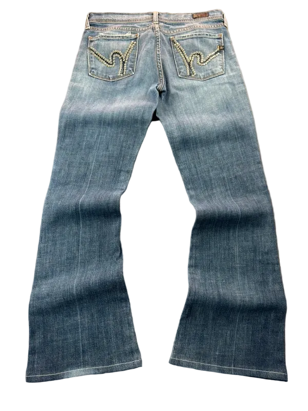 Citizens of Humanity Low Rise Ingrid #002 Flare Miss Me Style McBling Y2K Japan Style
