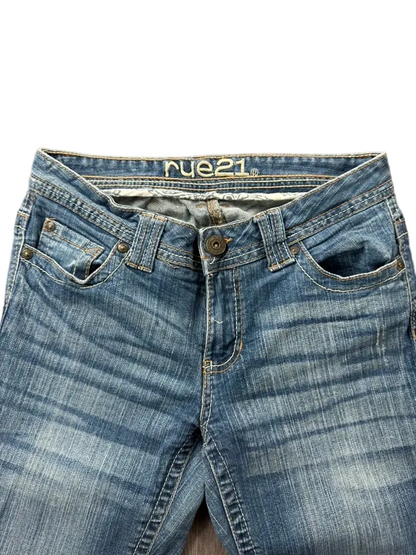 Aeropostale Low Rise W26 Chelsea Bootcut Miss Me Style McBling Y2K Japan Style