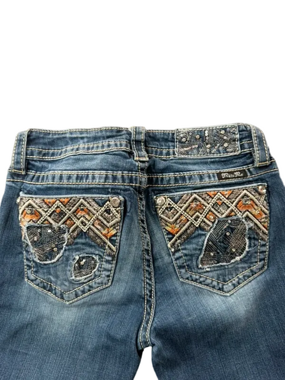Miss Me W26 Low Rise Miss Me Style McBling Y2K Jeans