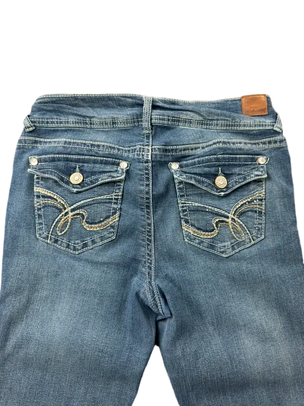 WallFlower Mid Rise Luscious Curvy Bootcut Jeans W27 Miss Me Style McBling Y2K Japan Style