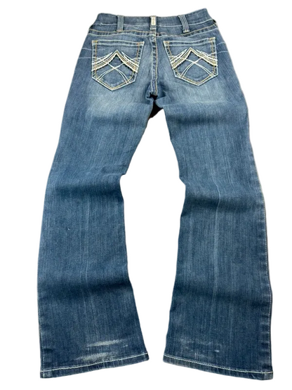 Ariat Low Rise Bootcut W25 Western Cowgirl Y2K Miss Me Style