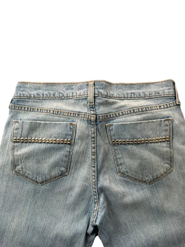 Old Navy Low Rise W28 Bootcut Miss Me Style McBling Y2K