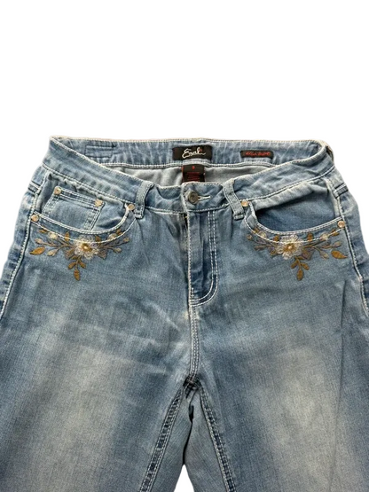 Earl Mid Rise W27 Slim Boot Bootcut Miss Me Style Y2K Japan Style