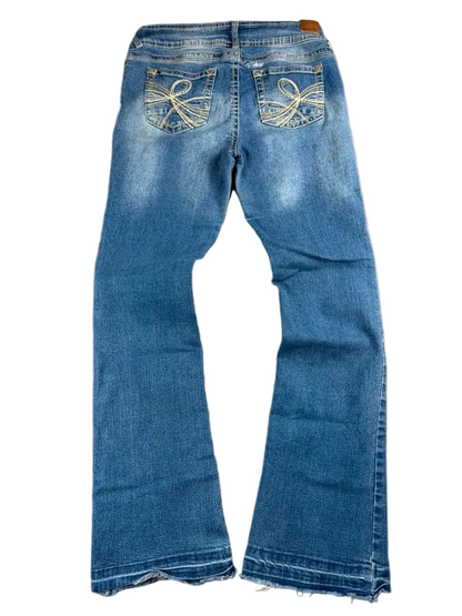 WallFlower Bootcut Jeans Damen W27/S Y2K Curvy Fit Japanstyle Vintage