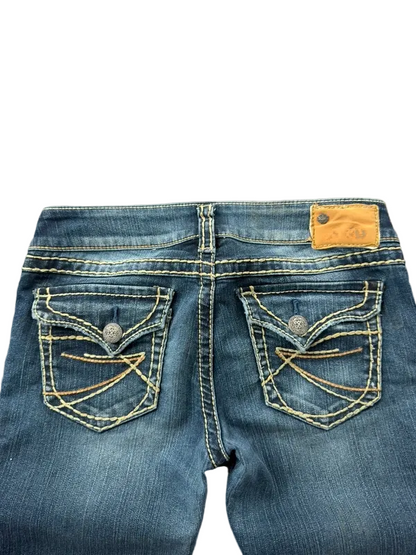 Silver Jeans Low Rise McKenzie Bootcut W28 Y2K Miss Me Style Japan Style