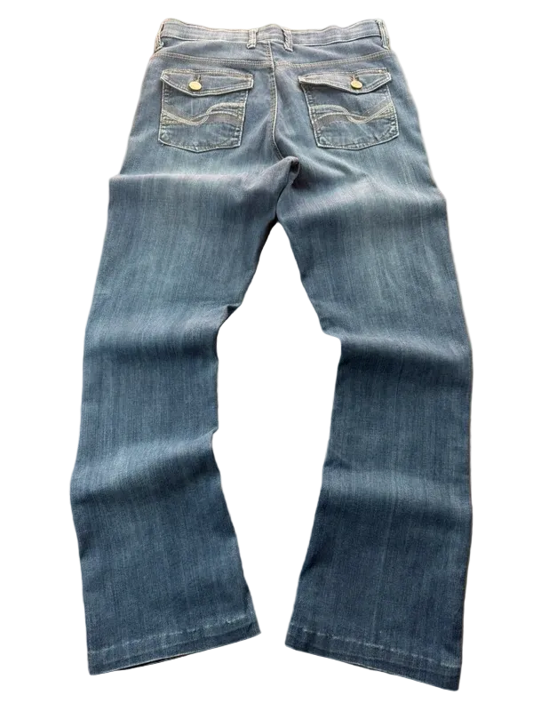 Lee The Moore Mid Rise W29 Bootcut Miss Me Style Y2K Vintage