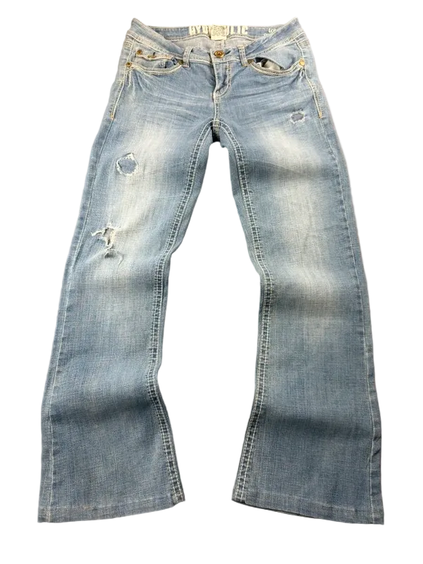Hydraulic Low Rise Lola Curvy Flare W27 Bootcut Miss Me Style McBling Y2K Japan Style
