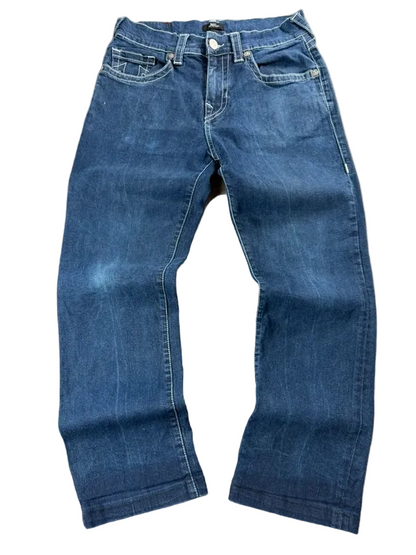 True Religion Ricky Relaxed Straight Jeans W29/M Y2K Dark Wash Premium Denim