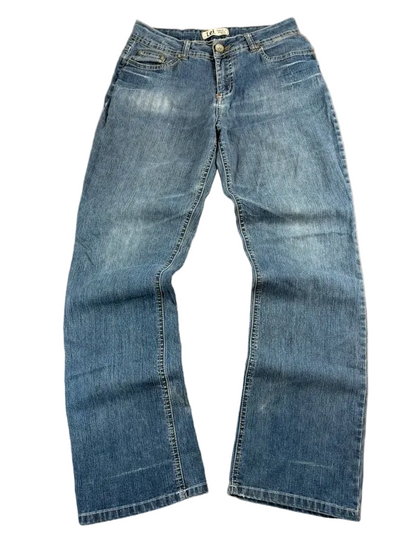 L.E.I. Chelsea Bootcut Jeans Damen W27 Y2K Flare Japanstyle Vintage