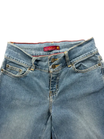 SO Stretch Low Rise W26 Bootcut Miss Me Style McBling Y2K