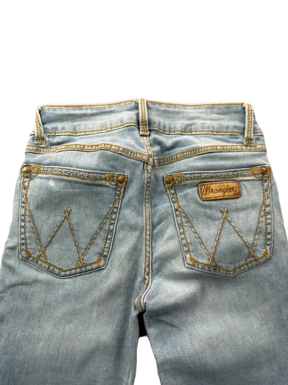 Wrangler Low Rise W24 Bootcut Miss Me Style McBling Y2K Japan Style