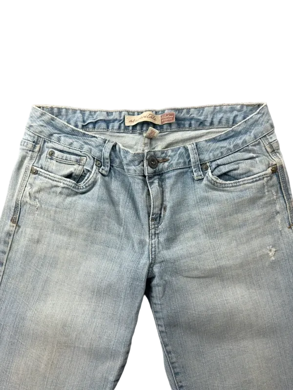 Aeropostale Chelsea Low Rise Bootcut Jeans W29/M Y2K McBling Japan Style