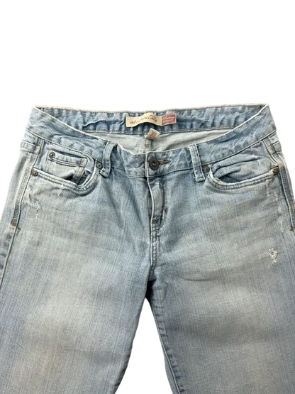 Aeropostale Chelsea Low Rise Bootcut Jeans W29/M Y2K McBling Japan Style