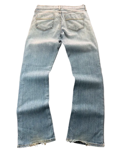 Old Navy Low Rise W28 Bootcut Miss Me Style McBling Y2K